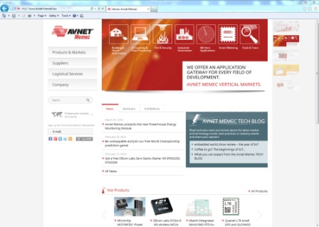 Avnet Memec presenta il nuovo portale interattivo